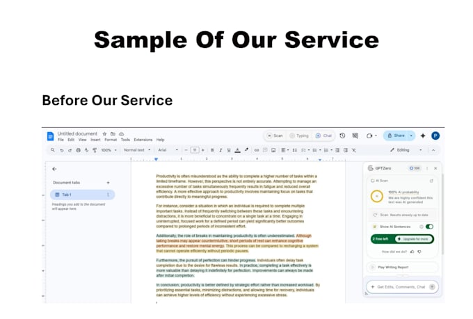 rewrite ai content into natural human writing for blogs